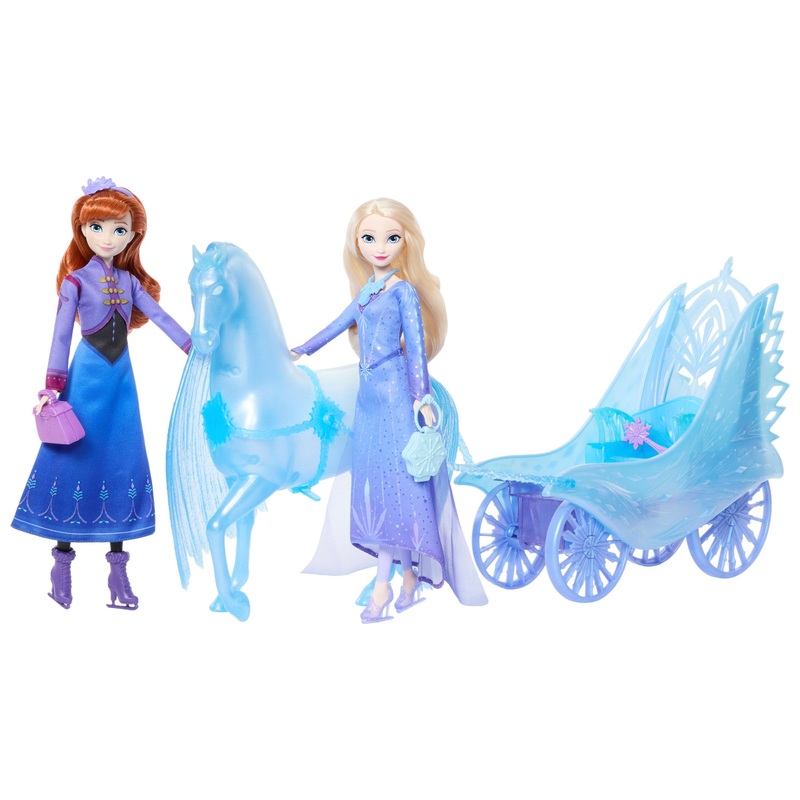 Disney Frozen Anna's en Elsa's Magische Ijsslee met Nokk
