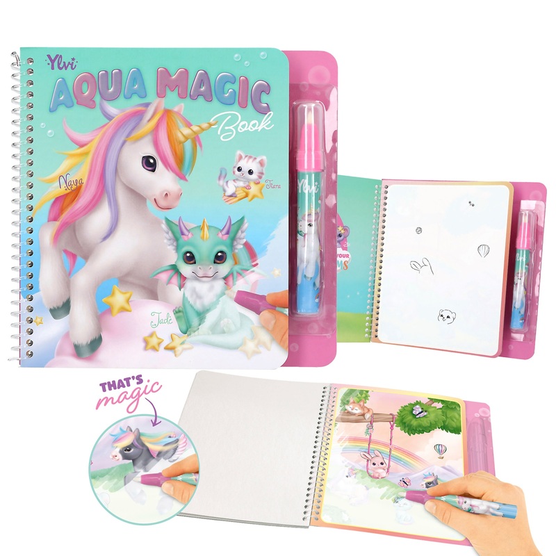 Ylvi Aqua Magic Book Wassermalbuch
