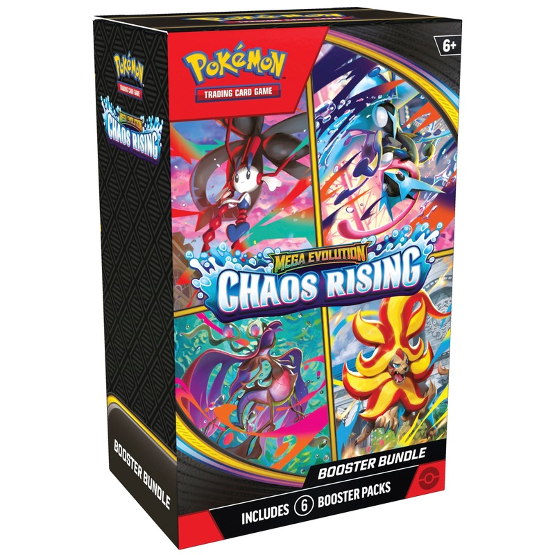 Pokmon Trading Card Game (TCG): Mega Evolution Chaos Rising Booster Bundle  | Smyths Toys UK