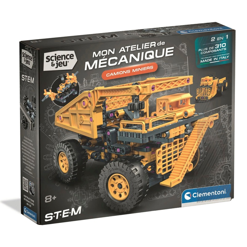 Science & Jeu - Mon Atelier de Mécanique Camion Minier