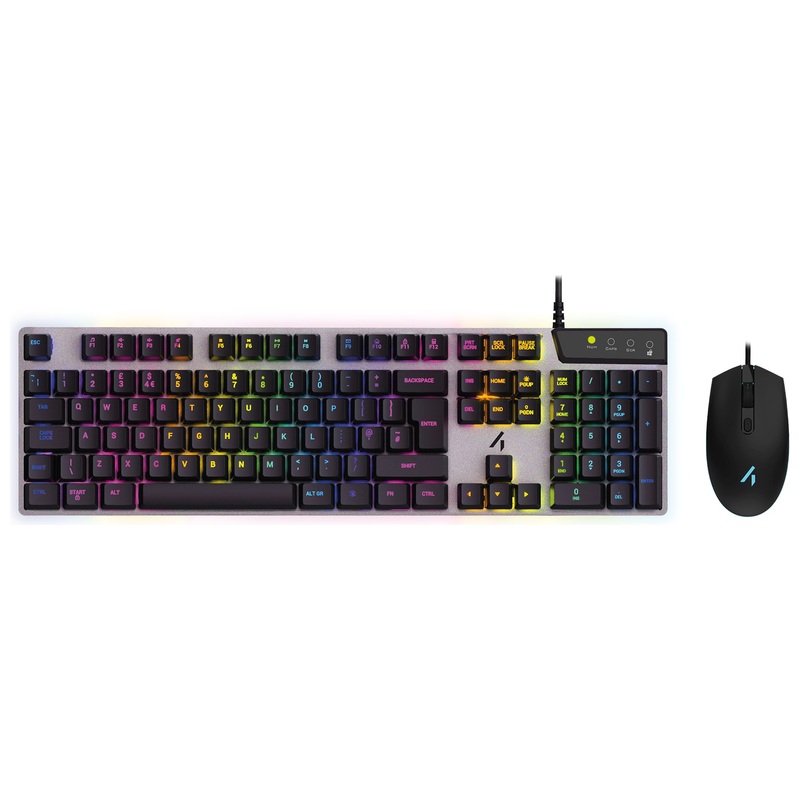 Stealth Light-Up Gaming Keyboard and Mouse Bundle