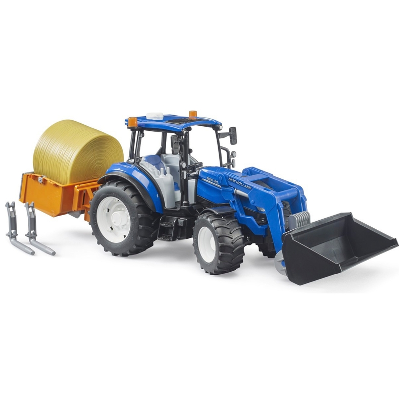 Bruder New Holland T5.120 Tractor with Front Loader
