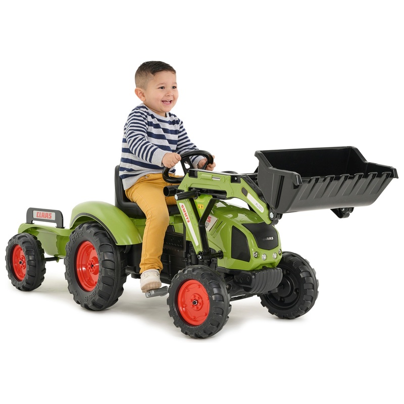 CLAAS Front Loader Ride On with Trailer