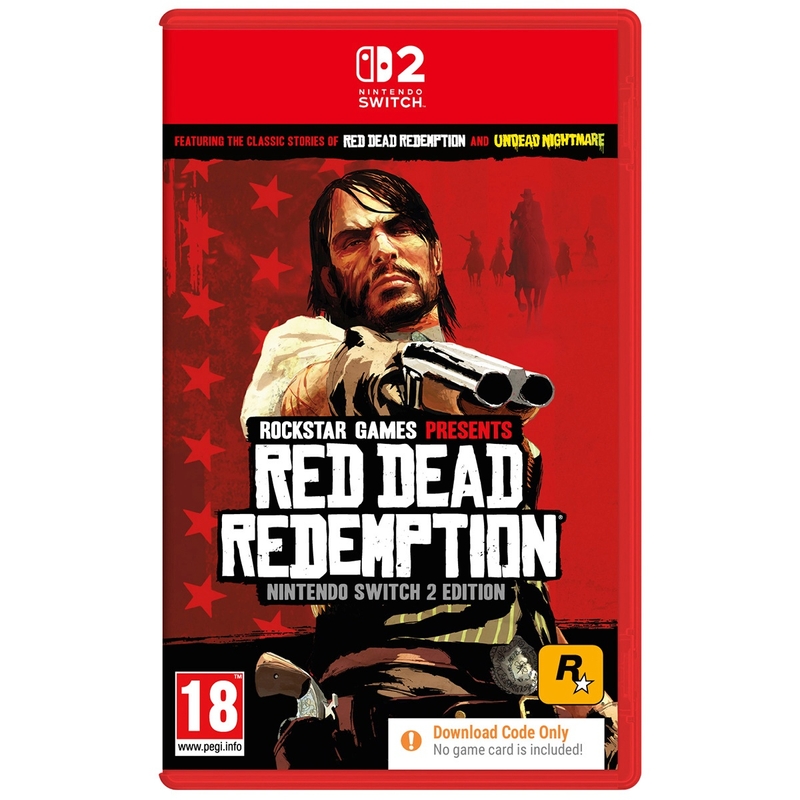 Red Dead Redemption HD Nintendo Switch 2 (Code in Box)