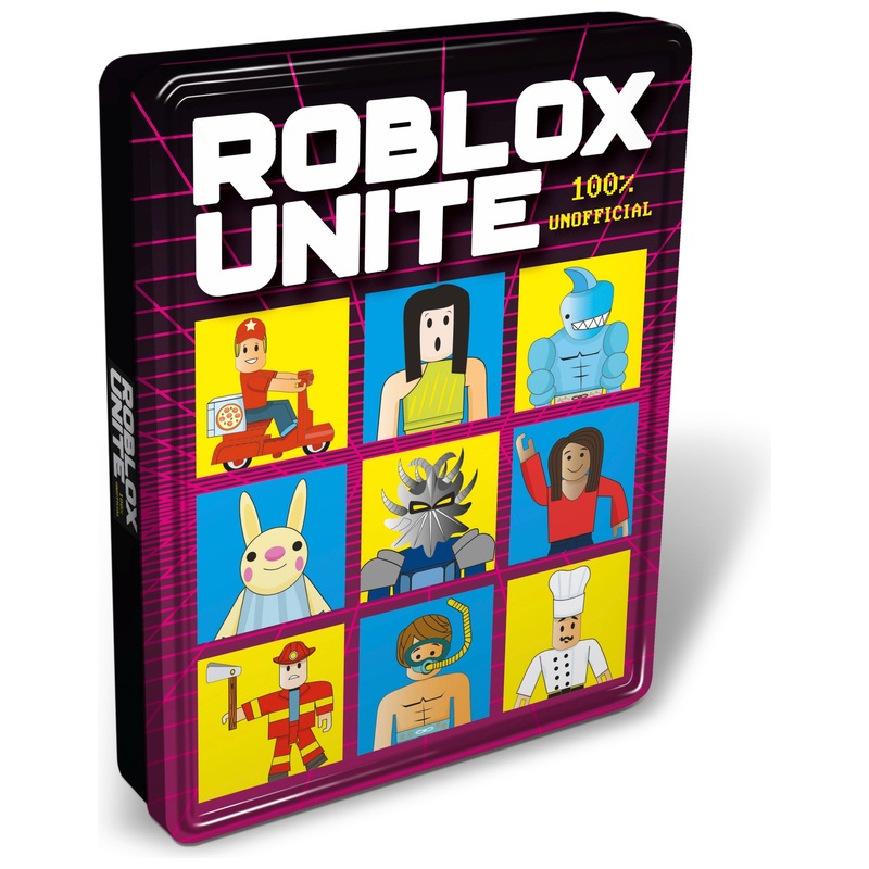 100% Unofficial Roblox Unite Books & Stickers Tin