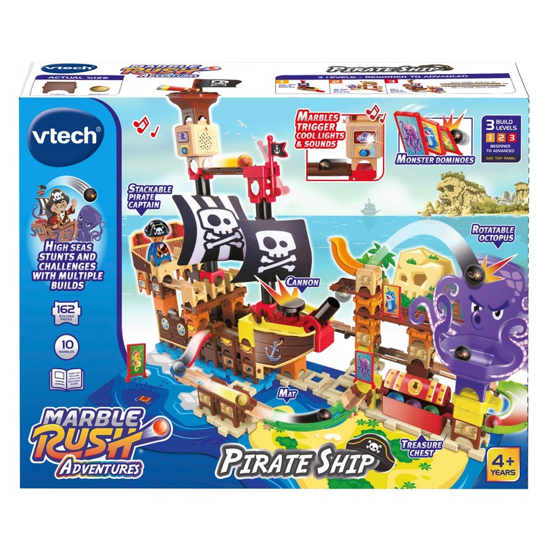 VTech Marble Rush Adventures Playset Pirate Ship