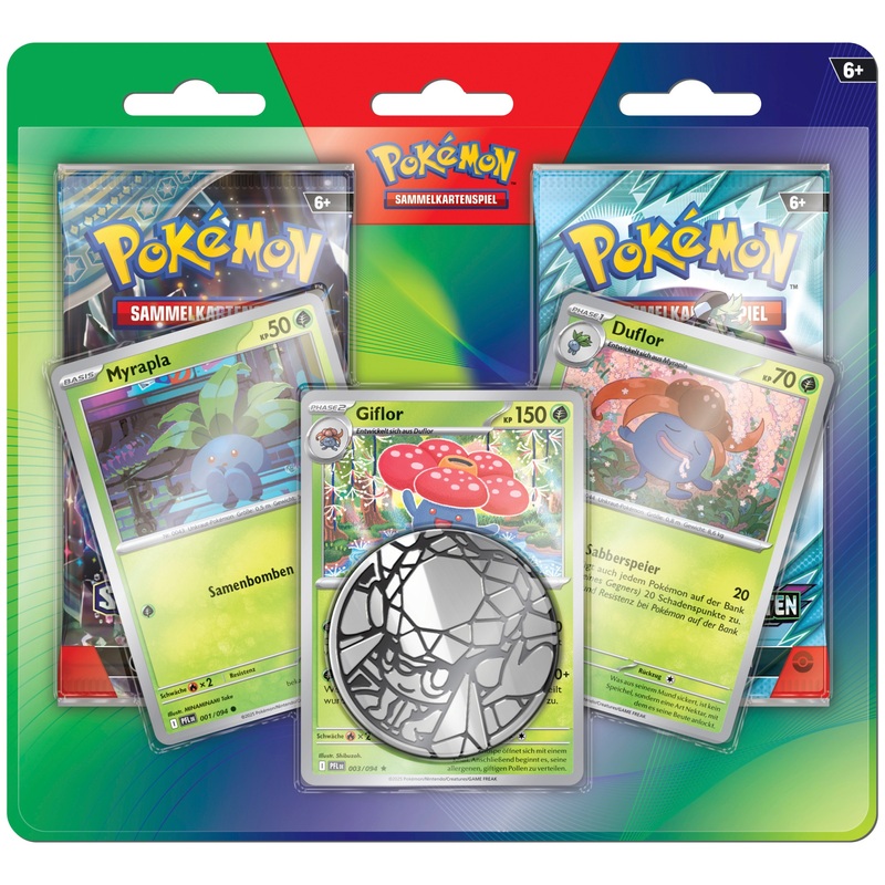 POKÉMON Sammelkarte Optimale Ordnung 3 Booster-Packs Pokemon Sammel-Karten deutsch
