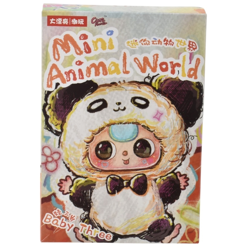 Baby Three Mini Animal World Mystery Plush Box Assortment