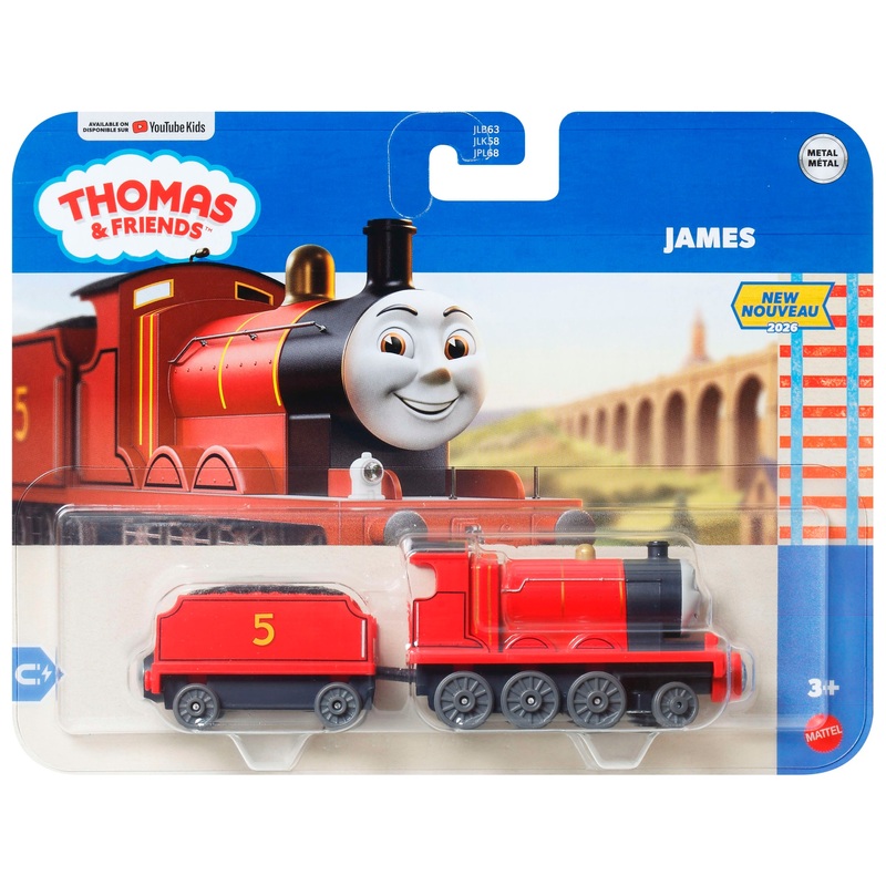 Thomas & Friends Push Along Diecast Train James