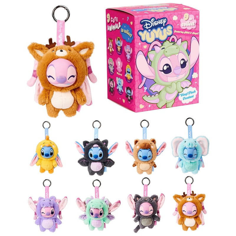 Peluche Stitch Porte-Clés – Avec Vêtements Aléatoires – Poupée Douce – Cadeau Pour Enfants Et Adultes