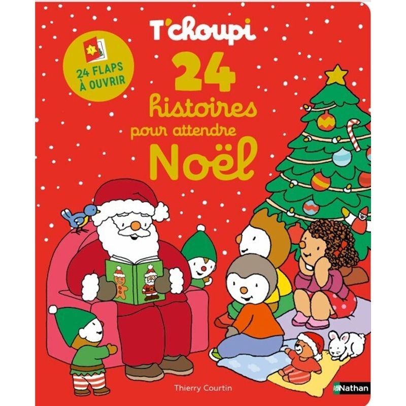 T'Choupi - Livre 24 Histoires pour Attendre Noël