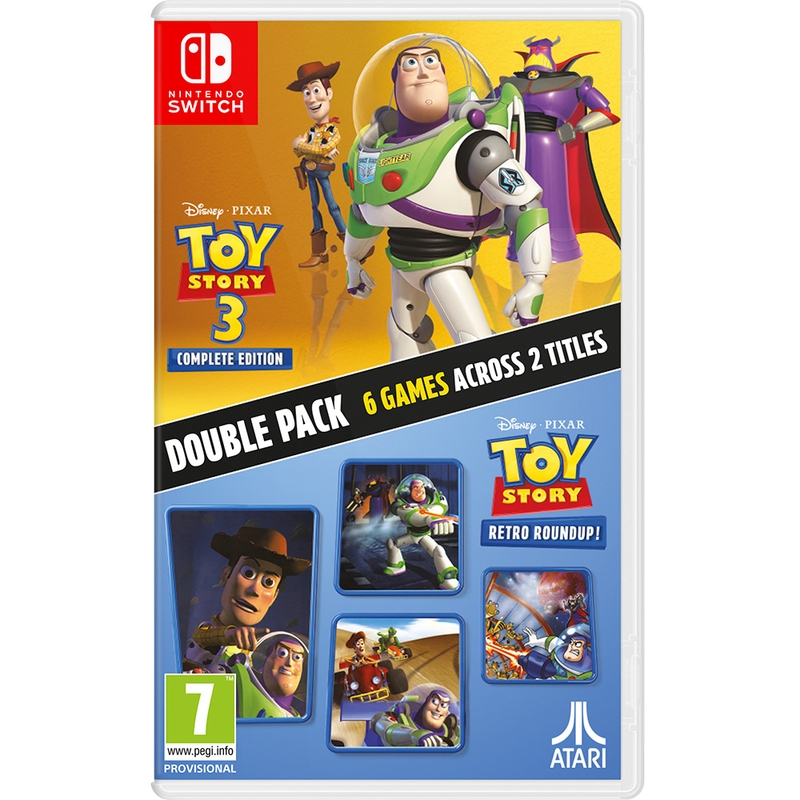 Toy Story: Retro Roundup! + Toy Story 3 Complete Edition Double Pack Nintendo Switch