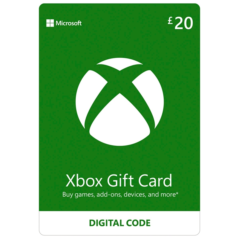 Xbox £20 Gift Card Digital Download