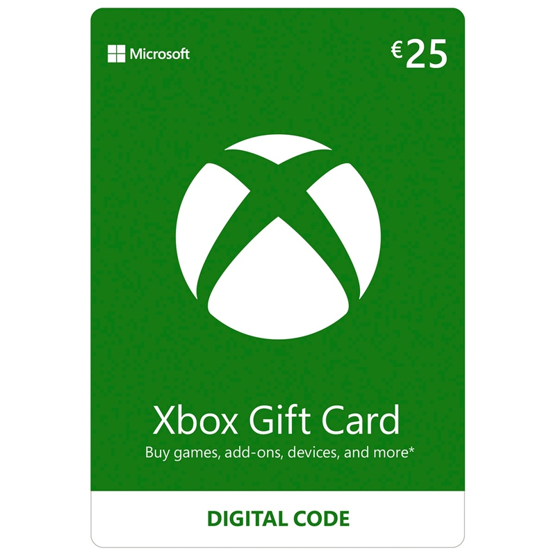 Xbox €25 Wallet Top Up Digital Download