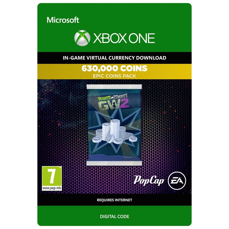 Plants vs. Zombies Garden Warfare 2: 630,000 Coins Digital Download