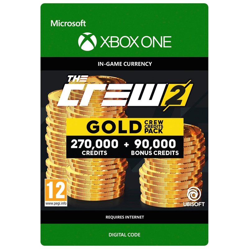 The Crew 2: Gold Crew Credits Pack Xbox One Digital Download | Smyths ...