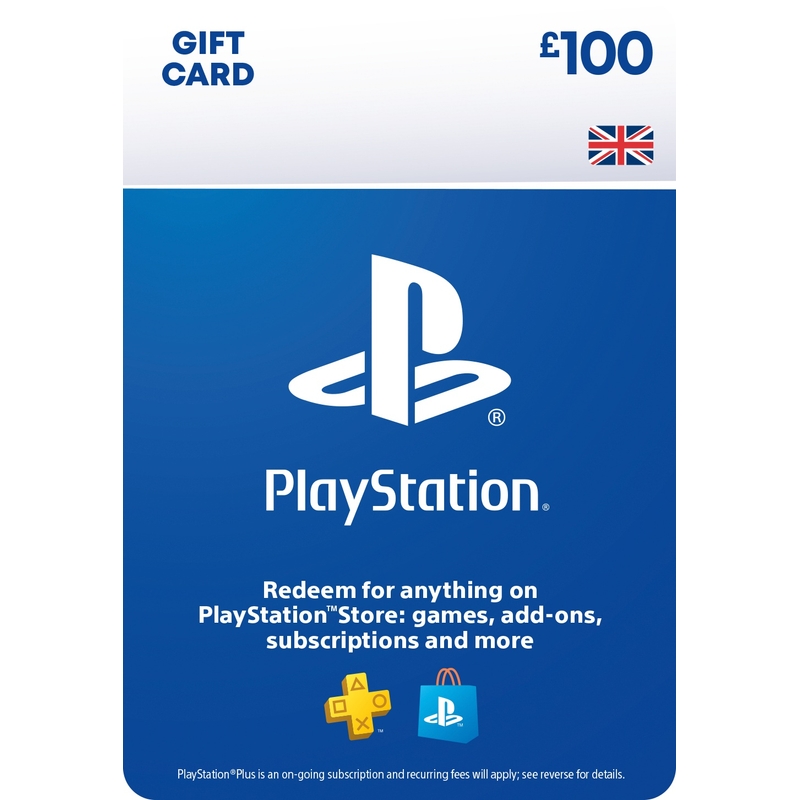 £100 PlayStation Store Gift Card