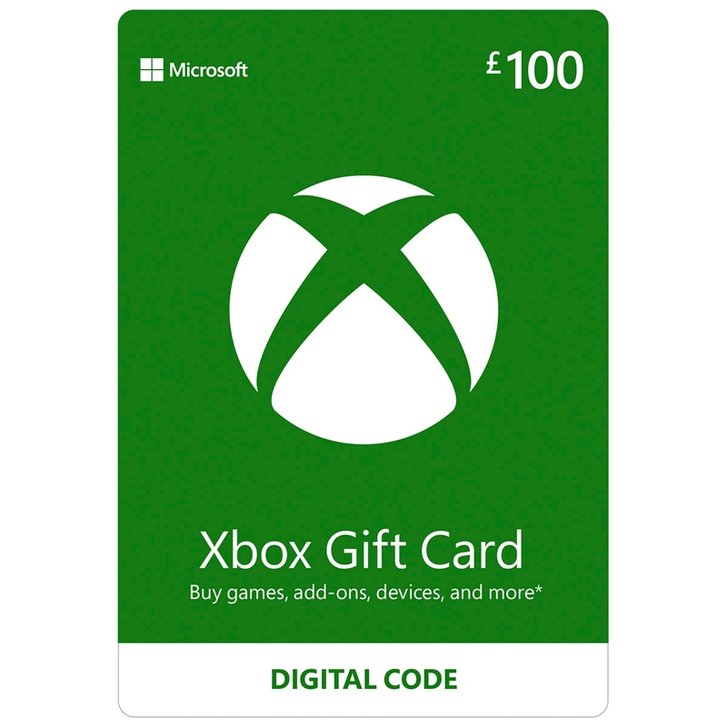 Xbox £100 Gift Card Digital Download
