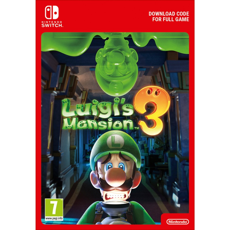 Luigi's Mansion 3 Nintendo Switch (Digital Download) | Smyths Toys UK