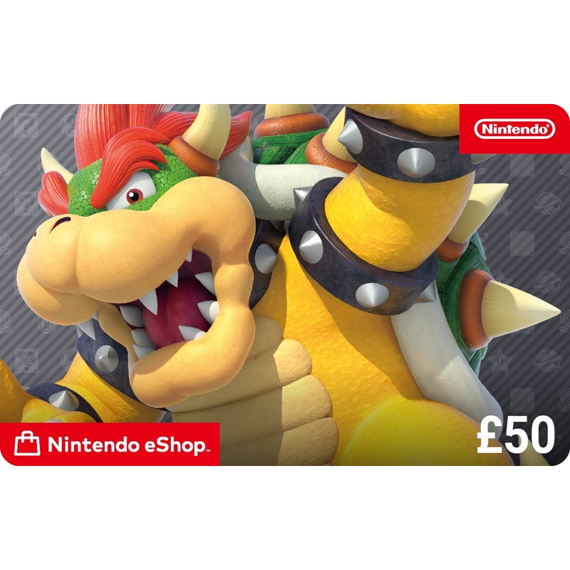 Nintendo eShop £50 Digital Gift Card (Digital Download)