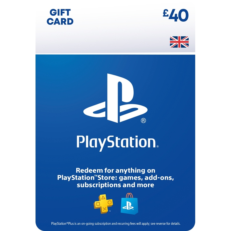 £40 PlayStation Store Gift Card