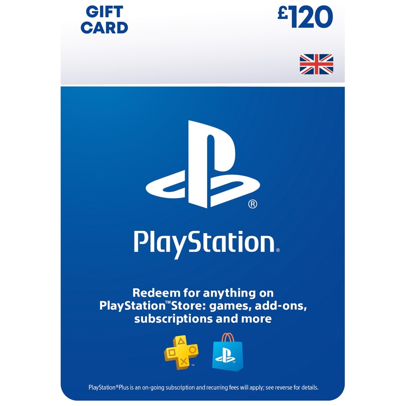 £120 PlayStation Store Gift Card