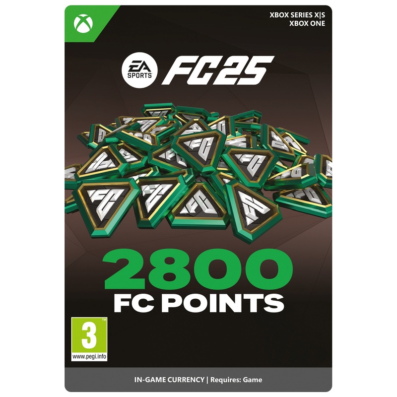 EA Sports FC 25: 2800 FC Points Xbox One & Xbox Series X|S (Digital Download)