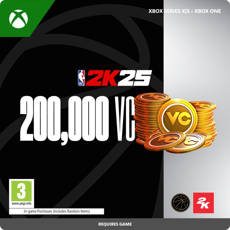 NBA 2K25: 200,000 Virtual Currency Pack Xbox One Xbox Series X|S