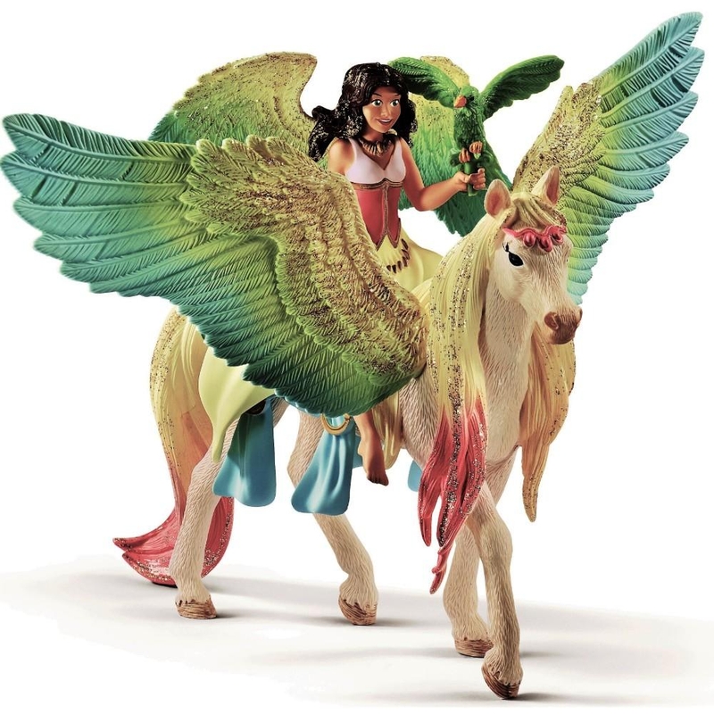 schleich BAYALA 70566 Surah met Glitterpegasus
