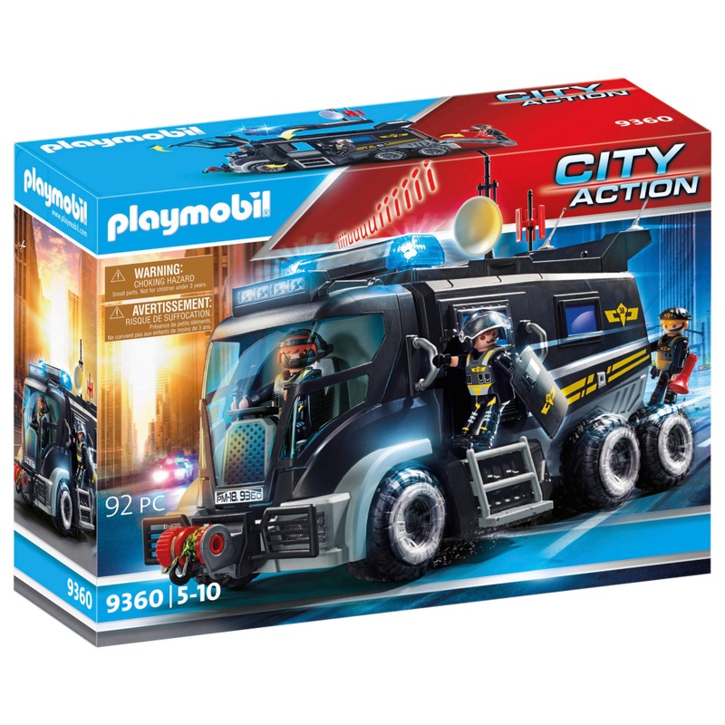 PLAYMOBIL City Action 9360 SIE-truck met licht en geluid