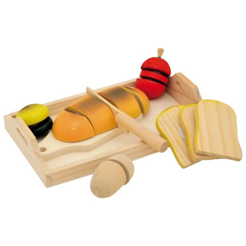 Ontbijtplank met Snijdbaar Houten Eten