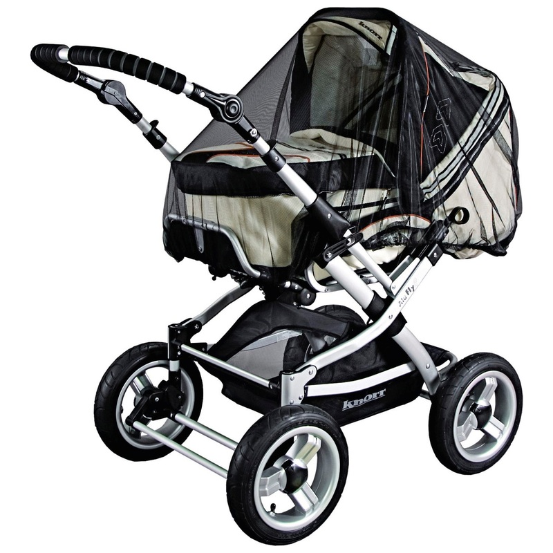 sunnybaby Universeel Muskietennet voor Kinderwagens zwart