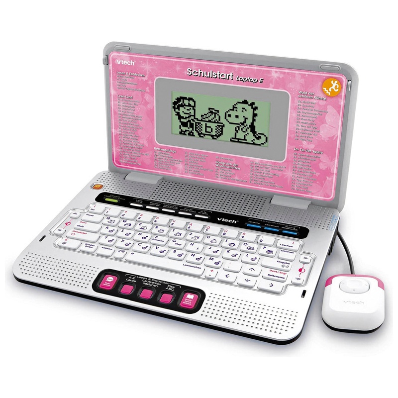 Vtech Genius Junior 4000 Kindercomputer Lerncomputer Retro Batterie Netz Mgl