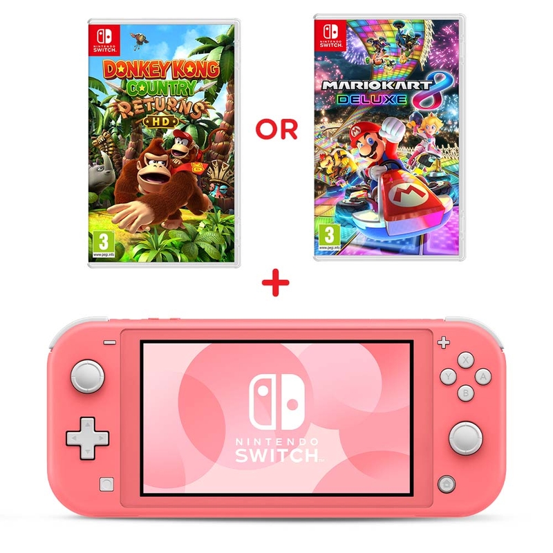 Nintendo Switch 着ぶくれ Lite コーラル