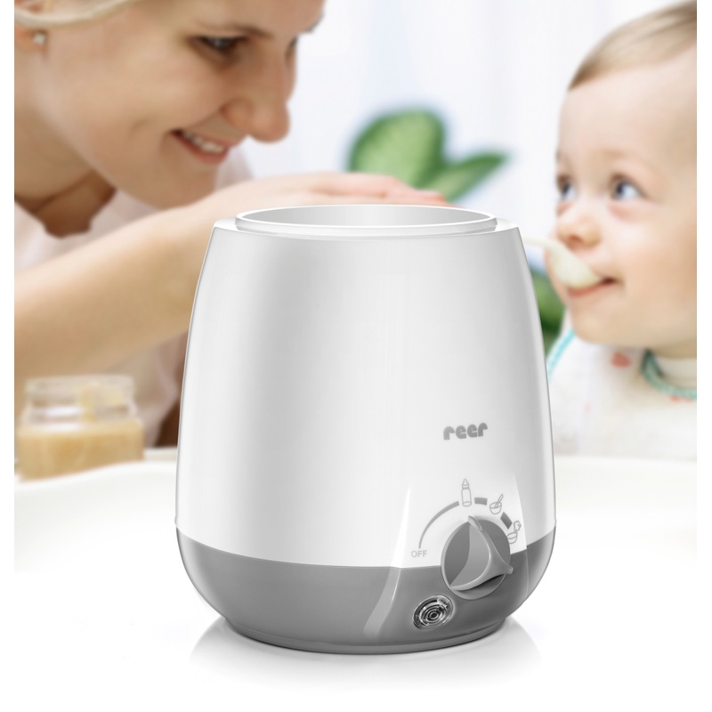reer Babyvoedingverwarmer Simply Hot grijs
