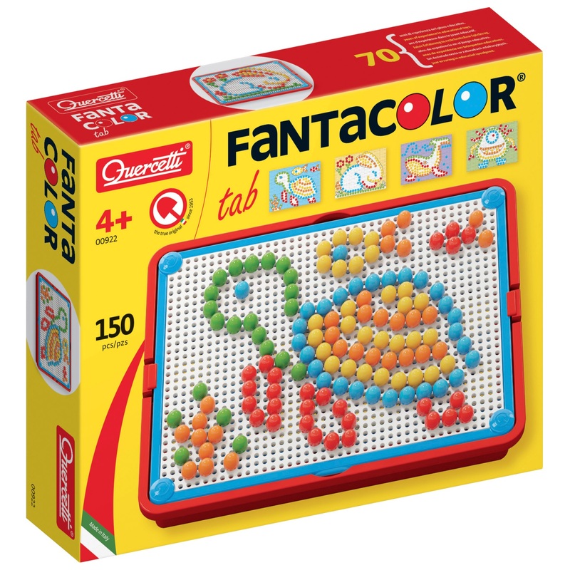 Quercetti Perles de mosaïques Fanta Color portable large