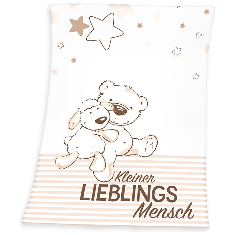 Herding Babydecke 75 x 100 cm Kleiner Lieblingsmensch