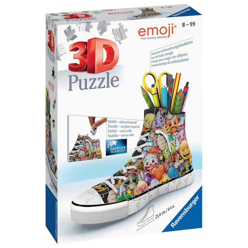 Puzzle 3D Sneaker Emoji 108 Pièces