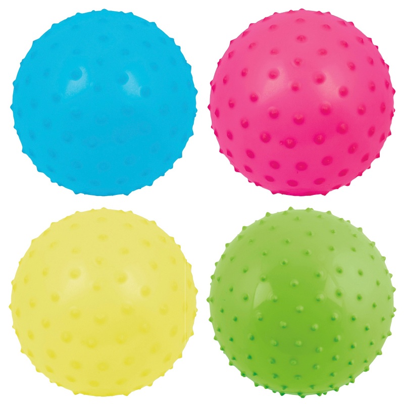 Bal Knobby 13 cm assorti