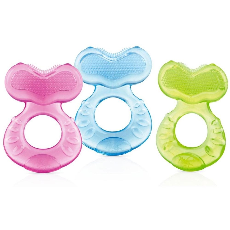 Nuby Siliconen Bijtring assorti