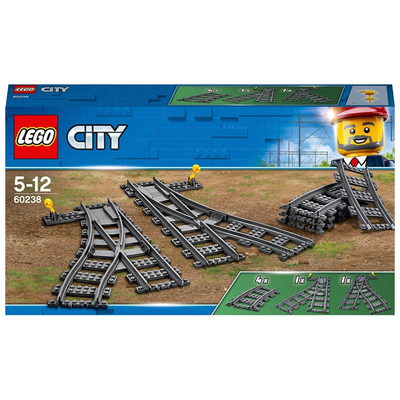 LEGO City 60238 Les Aiguillages