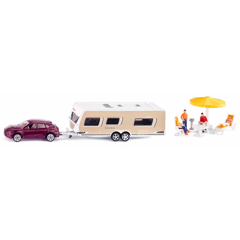 SIKU Super 2542 Auto met caravan