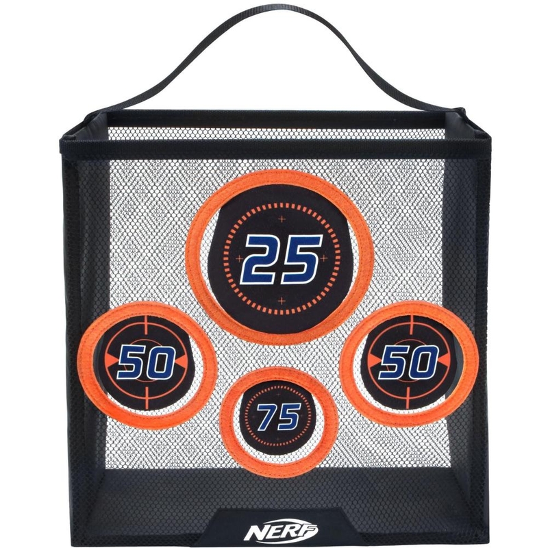 NERF Schietschijf N-Strike Elite Draagbaar Oefendoel en Tas