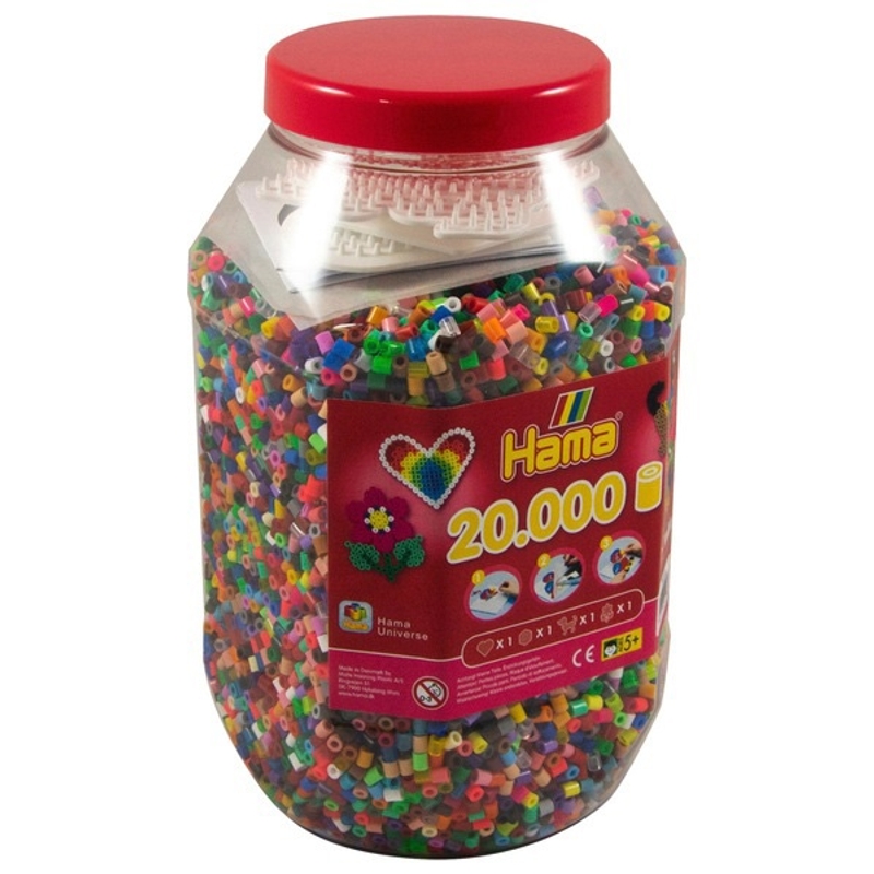 Hama Strijkkralen Ton MIDI met 20.000 kralen
