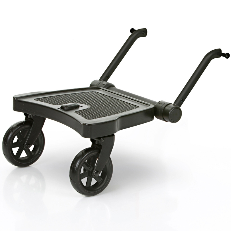 ABC Design Meerijdplankje voor Kinderwagens Kiddie Ride On 2 zwart
