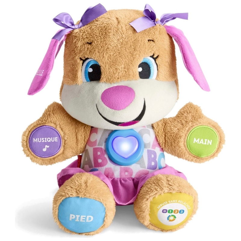 Fisher-Price - Peluche Sis Éveil Progressif