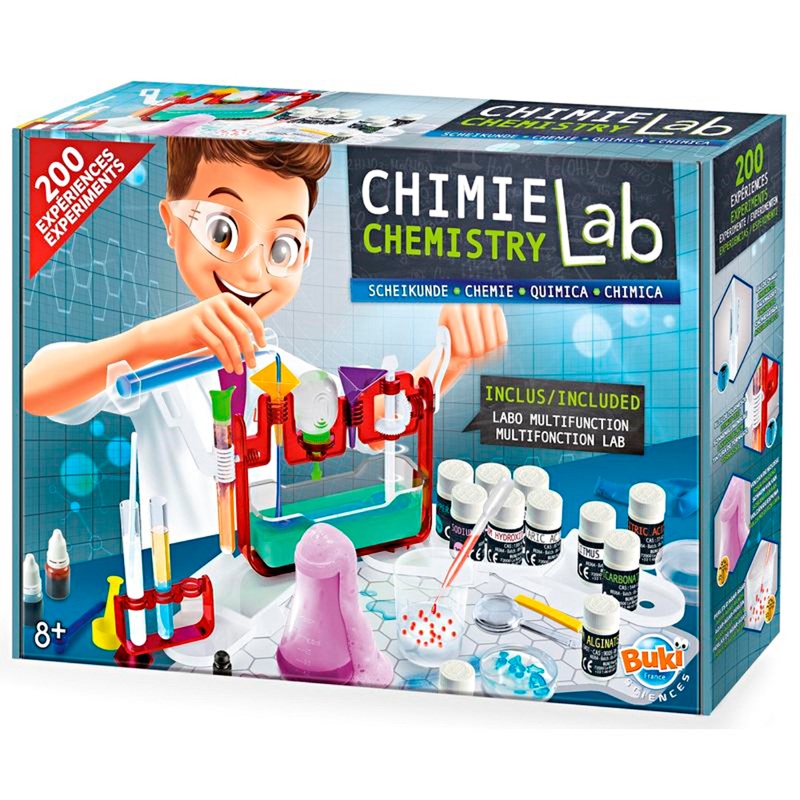 Buki - Chimie Lab 200 Expériences