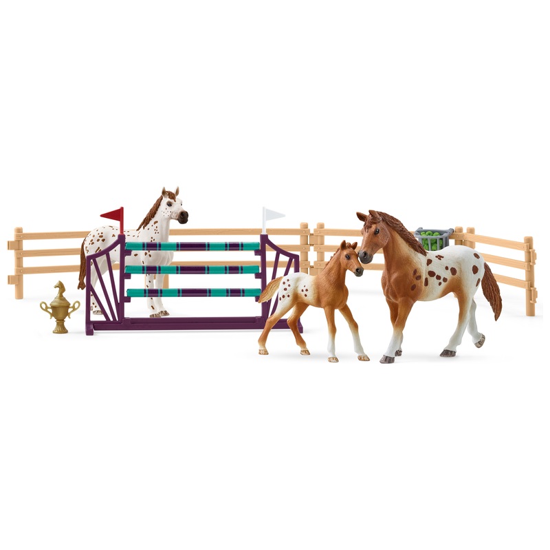 Schleich - Horse Club 42433 L'Entraînement au Concours de Lisa