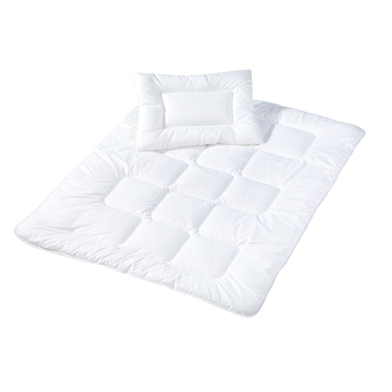 Klaus Hartmann Gewatteerde Dekbedset met Dekbed 100 x 135 cm en Kussen 40 x 60 cm