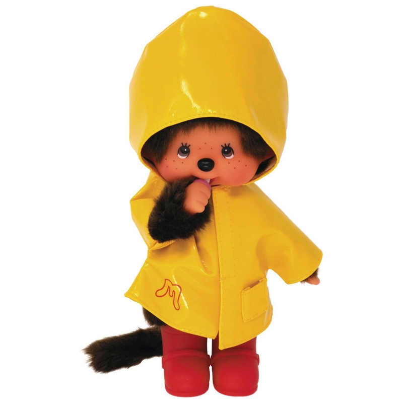 Monchhichi - Peluche Cire Iconique Jaune 20 cm